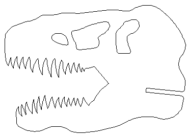 tyrannosaurus 15mm