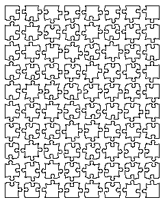 puzzle 8x10 80pcs 610