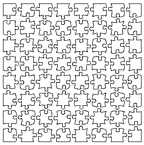puzzle 8x8 64pcs 609